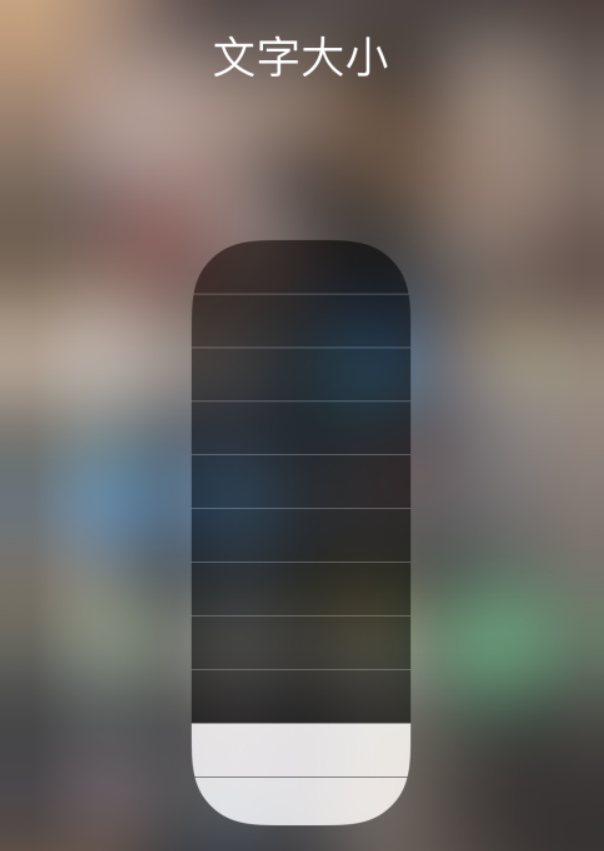 肇源苹果手机维修分享小技巧：在 iPhone 控制中心快速调节字体大小 